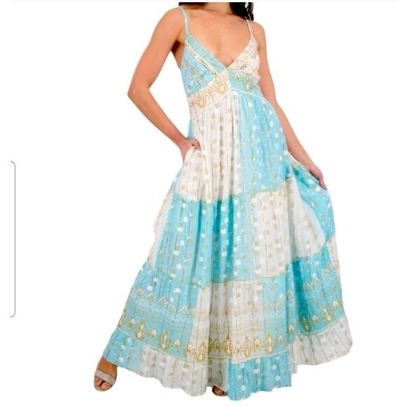 Ananta Patchwork Beatfull Dress 24731 S/M (H) - Picture 1 of 10